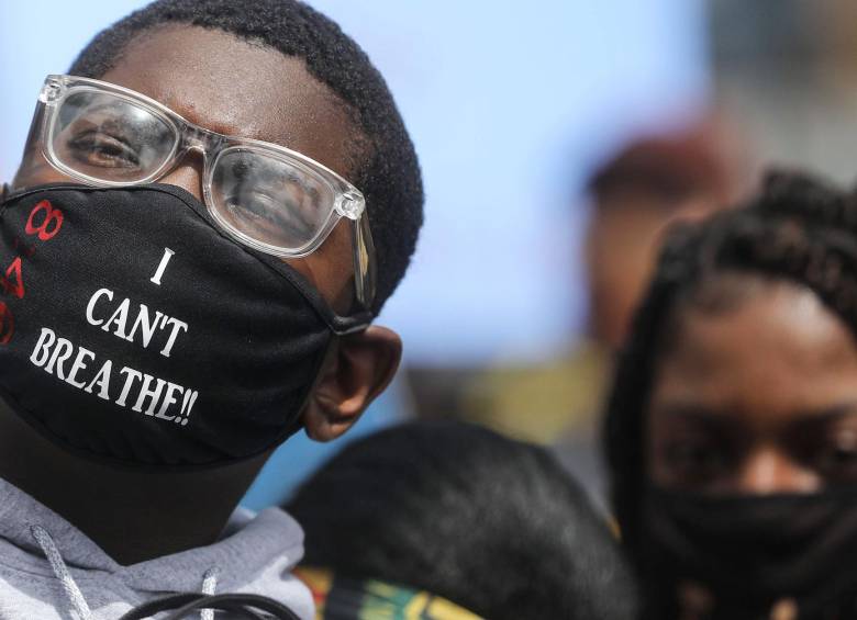 En Estados Unidos persisten las manifestaciones en contra del racismo. FOTO AFP