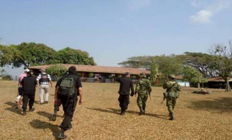 La finca Villa Nohora, en el municipio de San Vicente del Caguán, podría ser entregada a las víctimas de las Farc. FOTO CORTESÍA FISCALÍA