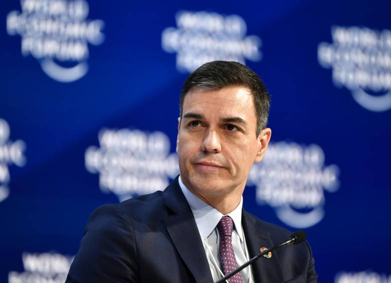Pedro Sánchez delegó a su ministra de Relaciones Exteriores para atender a Juan Guaidó durante su visita a España. Esta le ratificó el interés en que se salga de la crisis política. FOTO afp