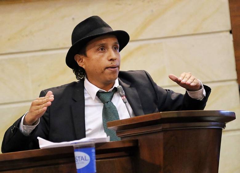 El senador Jonathan Tamayo se quedó sin partido. FOTO: Colprensa