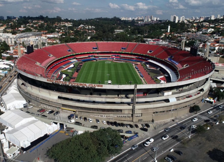 El estadio Morumbí será el escenario del partido inaugural de la Copa entre Brasil y Bolivia. FOTO: EFE