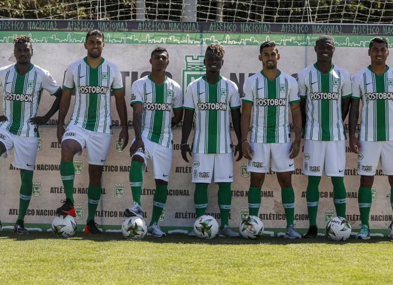 Gustavo Torres, Diego Braghieri, Estéfano Arango, Déinner Quiñones, Andrés Andrade, Fabián G. Lasso y Jéfferson Duque. FOTO Jaime pérez