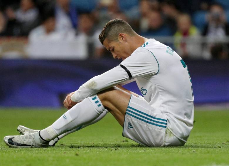 Cristiano Ronaldo, molesto con su racha en Liga. FOTO REUTERS