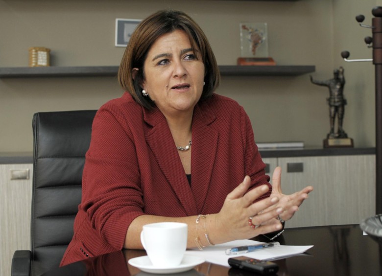 María Lorena Gutiérrez, ministra de Comercio, Industria y Turismo. FOTO COLPRENSA