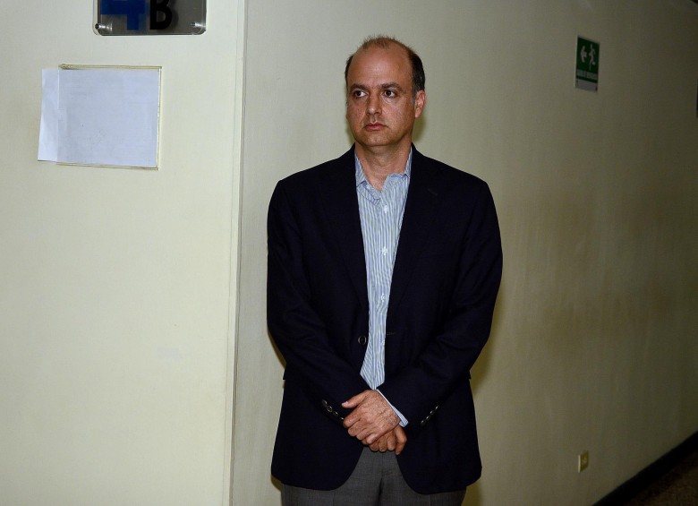 el exviceministro de Transporte Gabriel García Morales, actualmente condenado tras ser hallado culpable de recibir 6,5 millones de dólares de manos de la firma Odebrecht. FOTO COLPRENSA