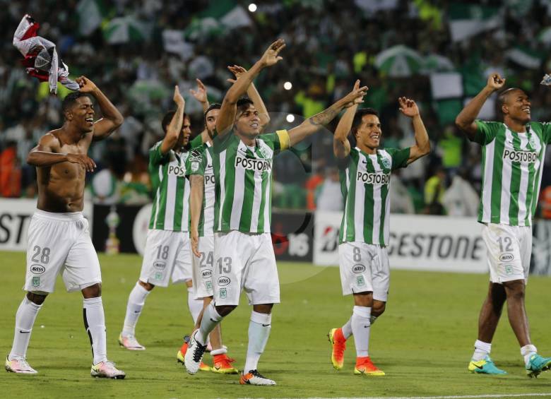 Atlético Nacional es el primer finalista de la Copa Libertadores 2016. FOTO Juan Antonio Sánchez