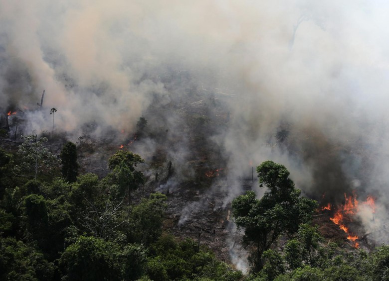 Los incendios forestales han aumentado un 83% frente al mismo periodo del año pasado en Brasil. FOTO REUTERS