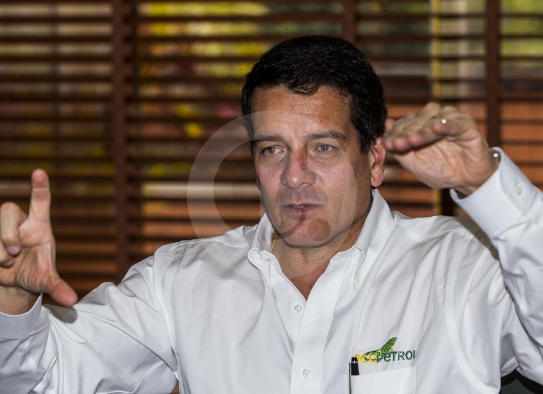 Felipe Bayón, presidente de Ecopetrol, dijo que las medidas tomadas por la empresa van en línea con la necesidad de garantizar su sostenibilidad ante la coyuntura. FOTO julio césar herrera