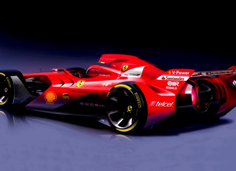 Así es el Ferrari del futuro en la Fórmula Uno