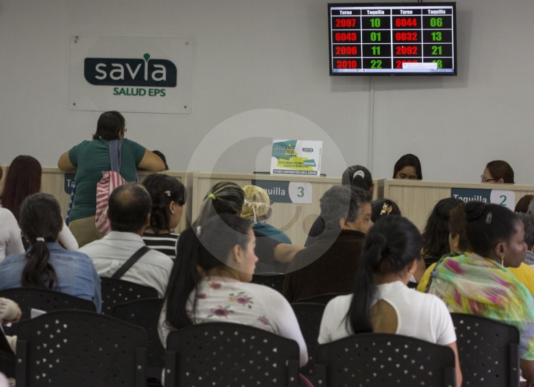 Centro de atención de Savia Salud. FOTO MANUEL SALDARRIAGA
