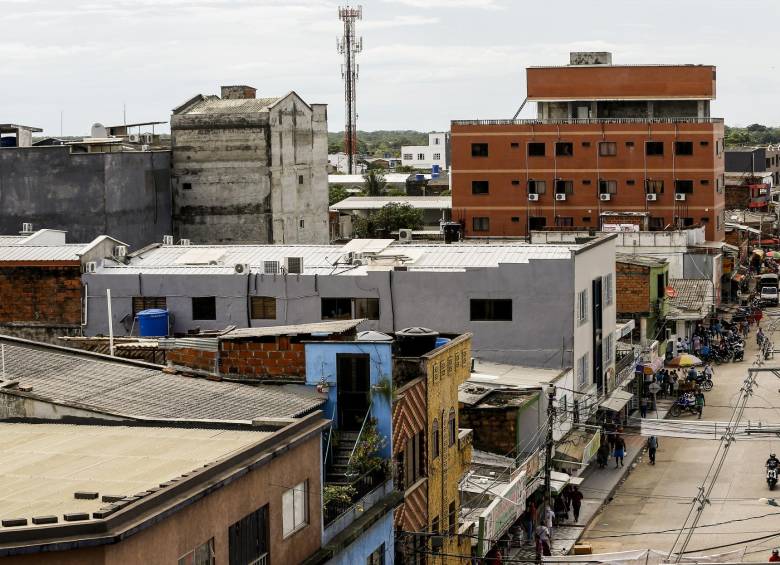 Imagen del municipio de Turbo, uno de los afectados por la medida de la cuarentena. FOTO JAIME PÉREZ MUNÉVAR
