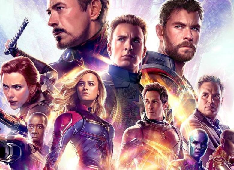 Avengers Endgame ya suma 4.382.943 espectadores en las salas de cine del país. FOTO cortesía