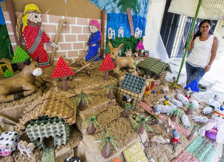 El 12 de Octubre tiene el mejor pesebre ambiental de Medellín