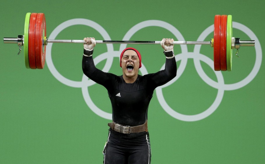 Sara Samir, de 18 años, se convirtió en la primera mujer en la historia de Egipto en ganar una medalla olímpica.FOTO REUTERS