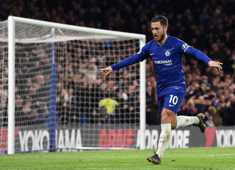 Eden Hazard, actual jugador del Chelsea. FOTO EFE