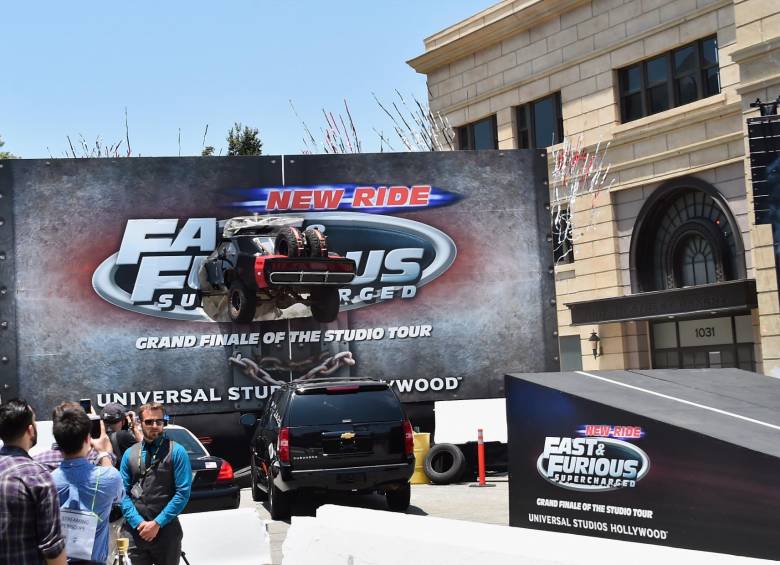 Fast & Furious-Supercharged abre sus puertas mañana miércoles. FOTO AFP