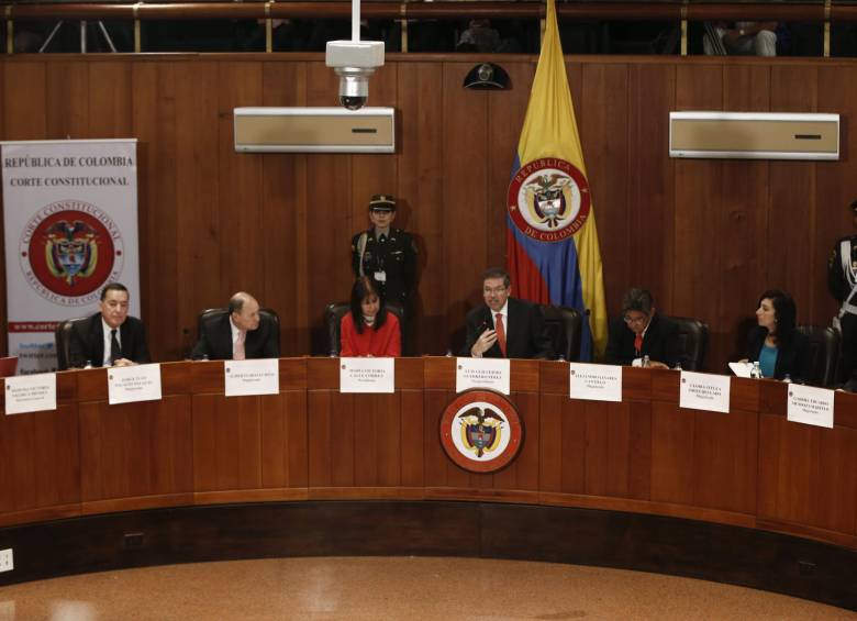 Según expertos, el óbice del artículo del equilibrio de poderes que la Corte Constitucional declaró inexequible es que no quieren perder el control de la administración de la Rama. FOTO colprensa