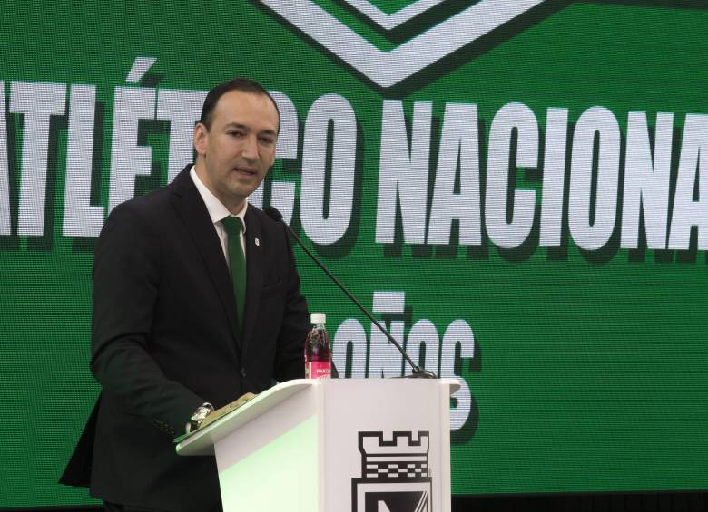 Juan Carlos de la Cuesta Galvis, expresidente del Atlético Nacional.Foto: Juan Antonio Sánchez Ocampo