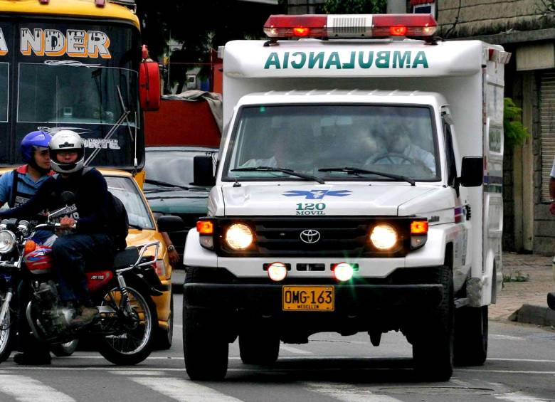 Según Metrosalud, tanto el sistema público de salud como las empresas privadas tienen una buena respuesta con ambulancias en caso de emergencias en Medellín. FOTO Juan Antonio Sánchez