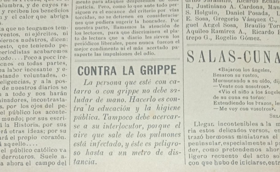 El relato de la peste de 1918 en la que se vio el futuro en Medellín