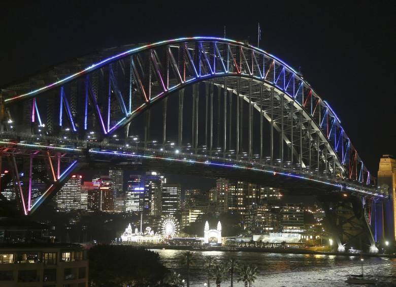 Puente Harbour en Sidney, Australia. FOTO AP