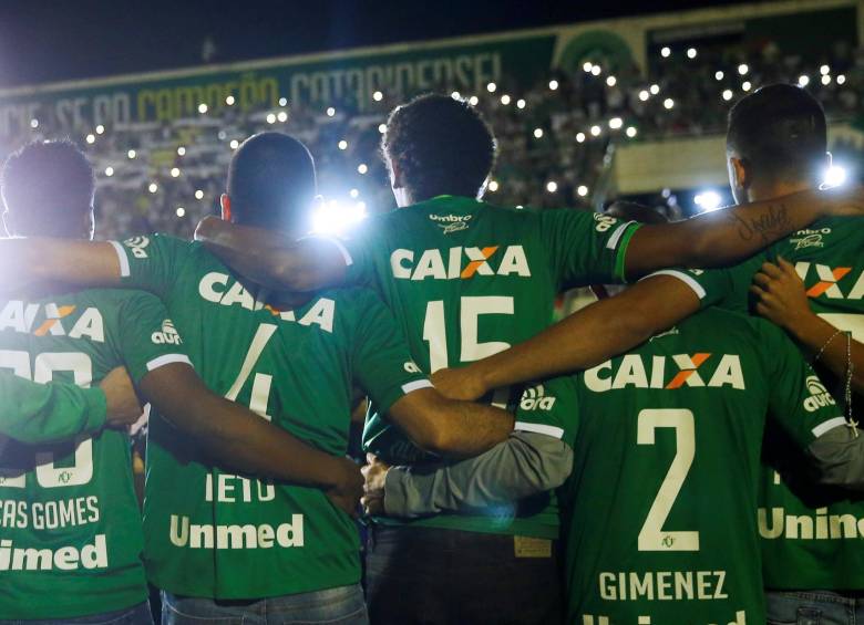 Agotadas camisetas del Chapecoense en todo el mundo