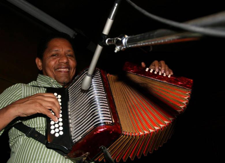 Israel Romero, del Binomio de Oro, grupo vallenato colombiano. FOTO: Donaldo Zuluaga. 