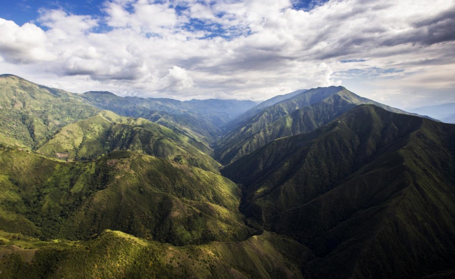 Estos cañones montañosos, del norte de Antioquia, quedarán inundados para lograr la represa Hidroituango en 2019. Foto: Esteban Vanegas