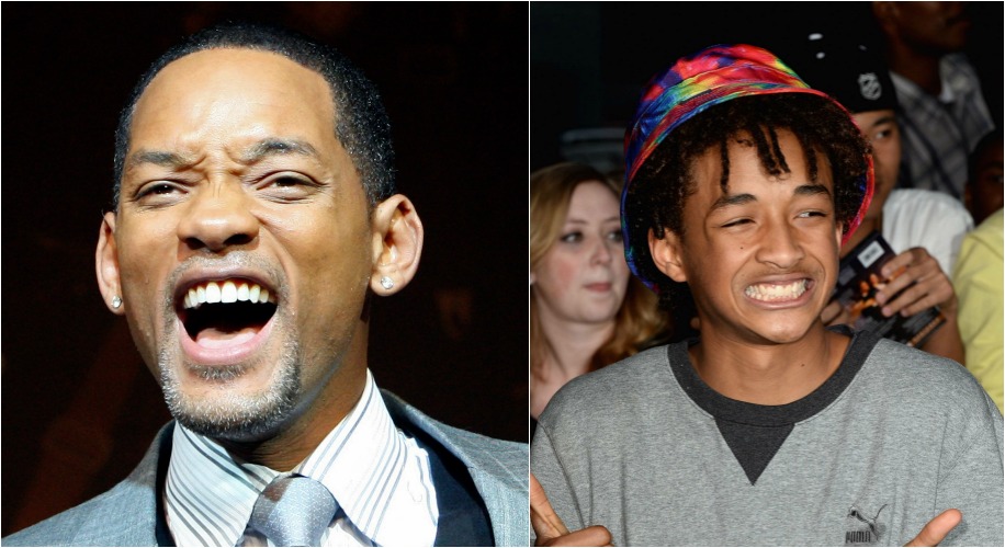 Will Smith y su hijo Jaden también son muy parecidos. FOTOS Archivo