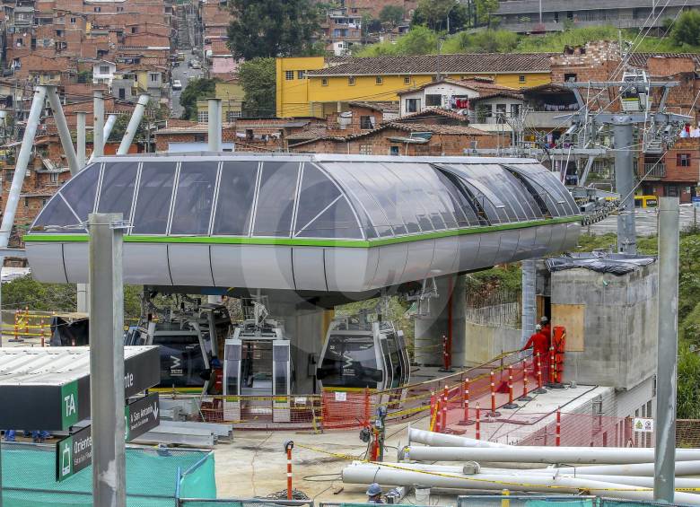 Retraso en el cronograma de obra se debe a los 45 días que duró el paro camionero. FOTO Manuel Saldarriaga