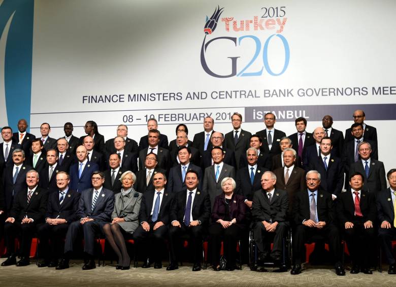 Aunque se respira tensión por cuenta de la deuda griega, los banqueros centrales y ministros de finanzas de las 20 economías más importantes del mundo reflejan su optimismo en Turquía. Foto AP