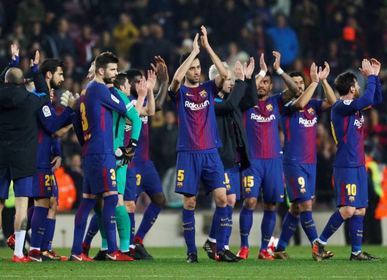 Barcelona logró el billete a la semifinal de la Copa del Rey por octava vez consecutiva. FOTO EFE
