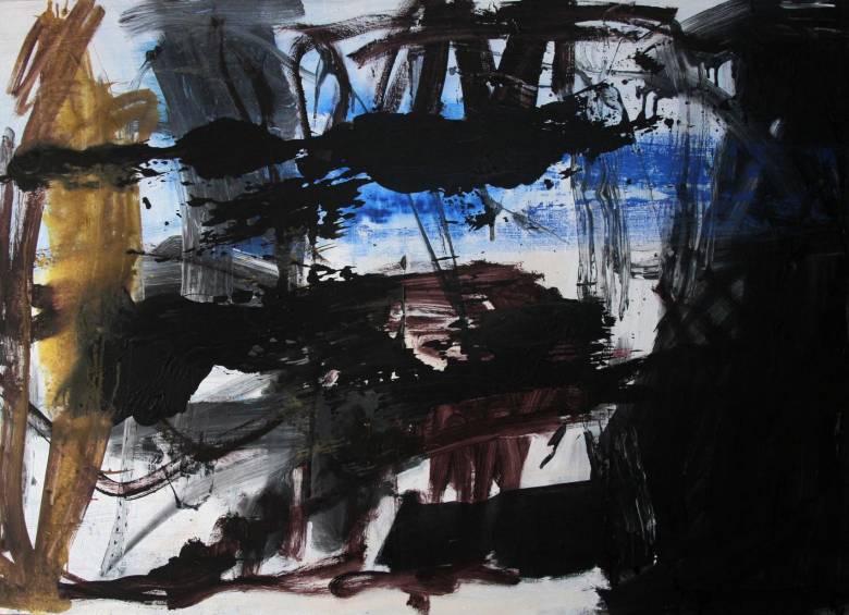 El crítico Luis Fernando Valencia ve la obra de Monsalve “como un hito en el arte colombiano, con una gran proyección en la corriente internacional”. FOTO Pablo Andrés Monsalve