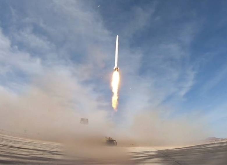 Satélite militar de Irán. FOTO AFP