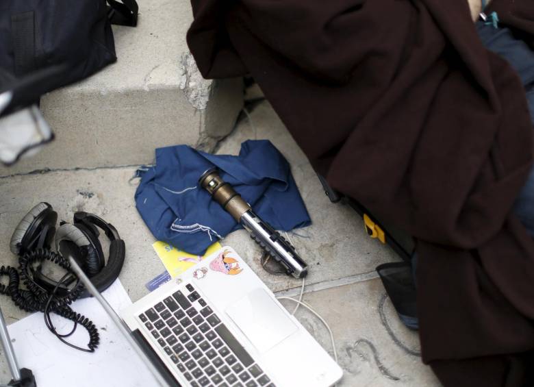 os sables aparecen en toda la fila. FOTO REUTERS