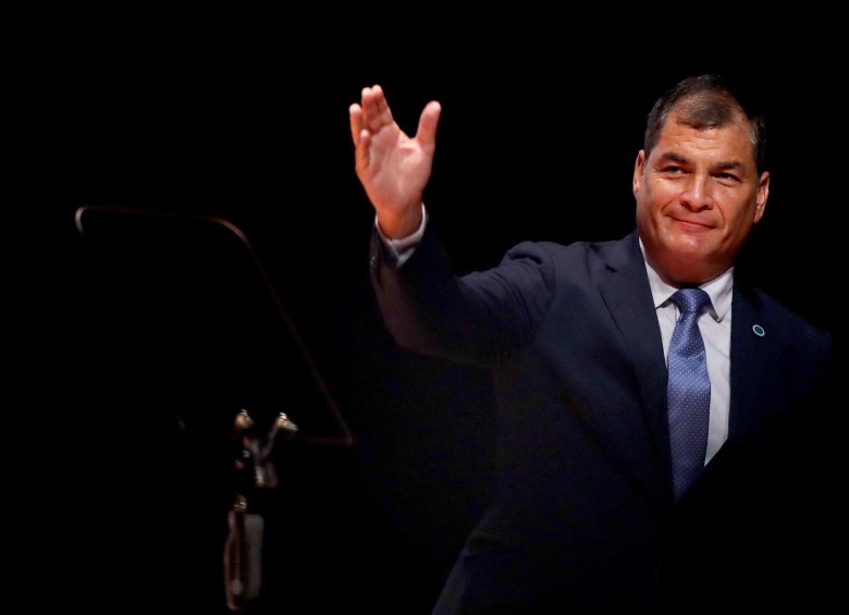 Expresidente de Ecuador, Rafael Correa FOTO: EFE