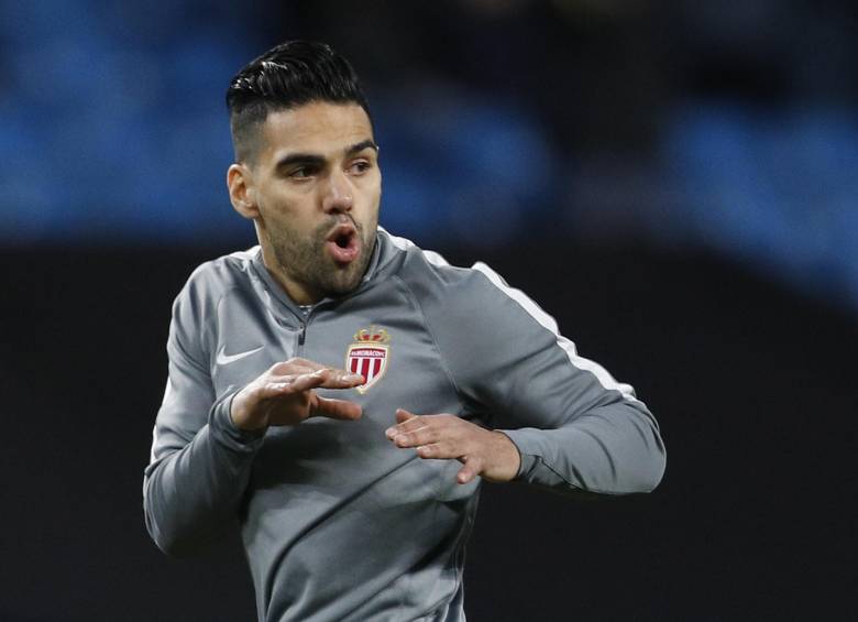 Radamel Falcao, jugador del Mónaco. FOTO REUTERS