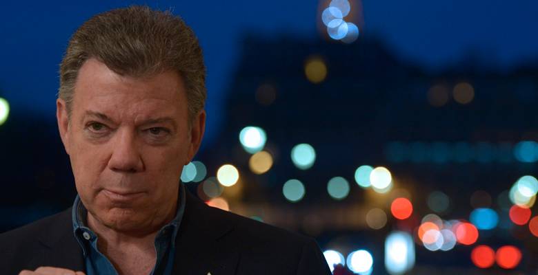 El presidente de la República Juan Manuel Santos dijo que durante el cuatrienio se superó la meta de generar 2.5 millones de empleos. FOTO COLPRENSA