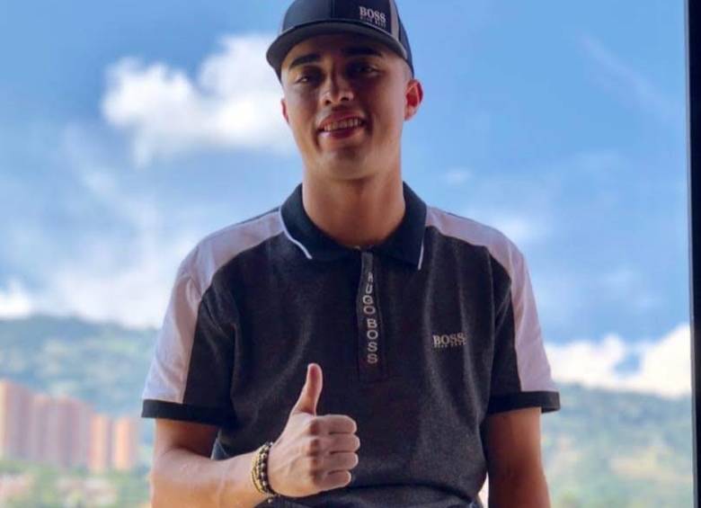 Él era Álvaro Cobaleda, de 24 años, asesinado con arma de fuego en el noroccidente de Medellín. FOTO: cortesía.