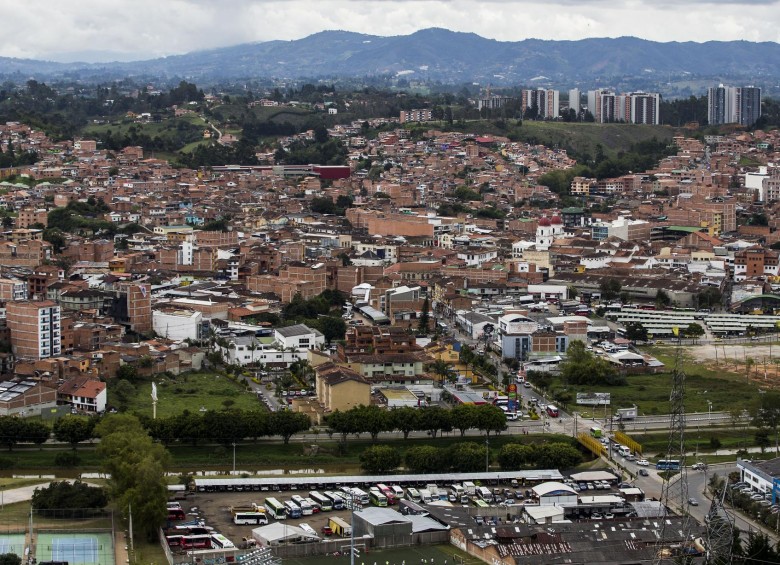 Los hechos ocurrieron en el barrio Altos de la Capilla, en Rionegro. FOTO JULIO CÉSAR HERRERA