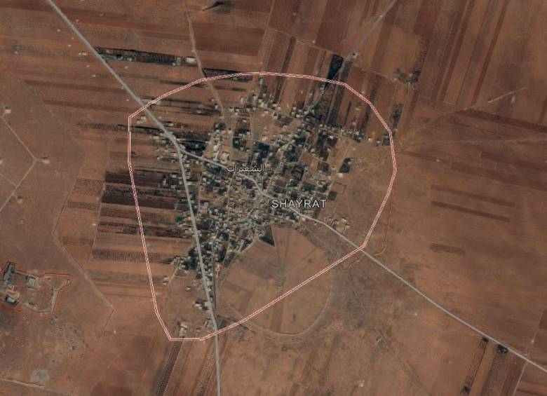 Esta es Shayrat, Siria, a donde Estados Unidos habría lanzado los misiles. FOTO GOOGLE MAPS