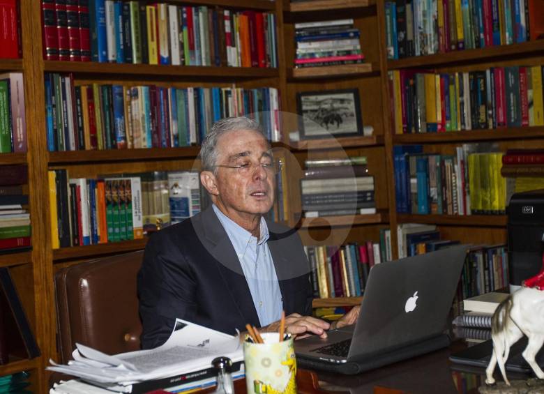 Expresidente y actual senador Álvaro Uribe Vélez. Foto: Jaime Pérez