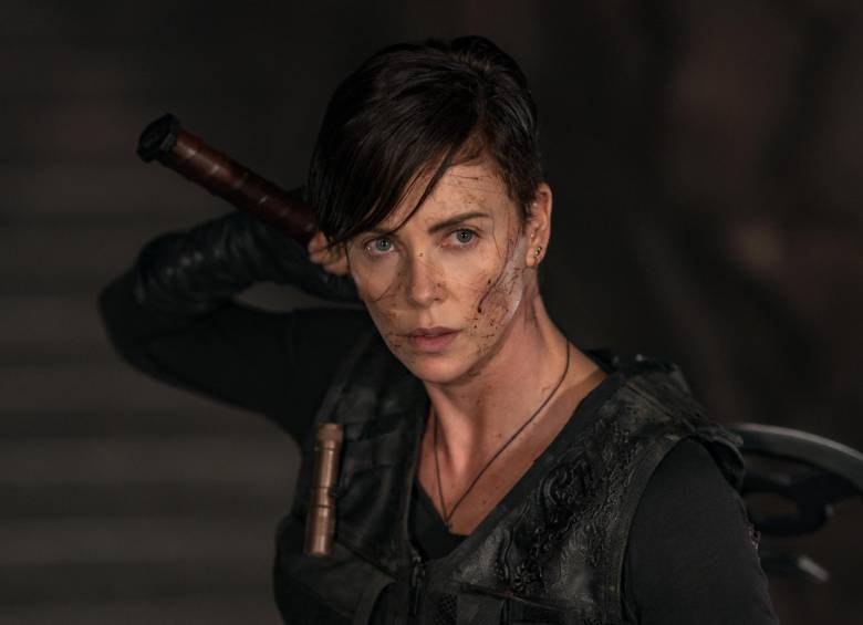 Charlize Theron es Andy, la heroína de The Old Guard. FOTO Cortesía Netflix