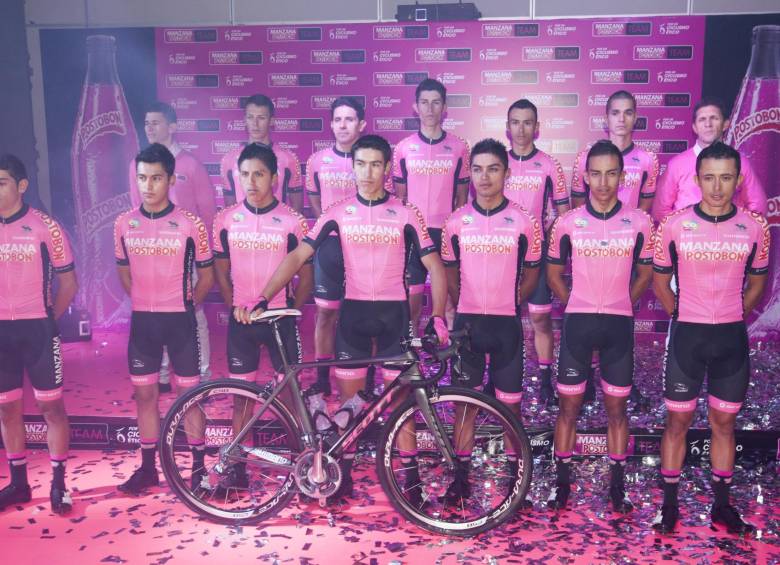 El equipo Postobón está integrado por la base del 4-72 Colombia, El nuevo elenco nacional buscará hacer historia como en los años 80 y 90 en el país y el exterior. FOTO edwin bustamante