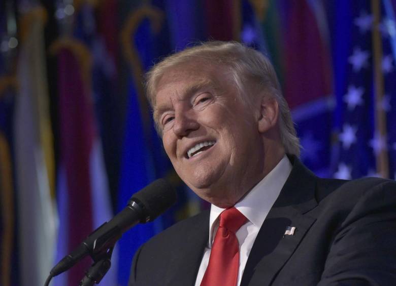 El presidente electo de Estados Unidos, Donald Trump, reculó en su política migratoria. Foto AFP