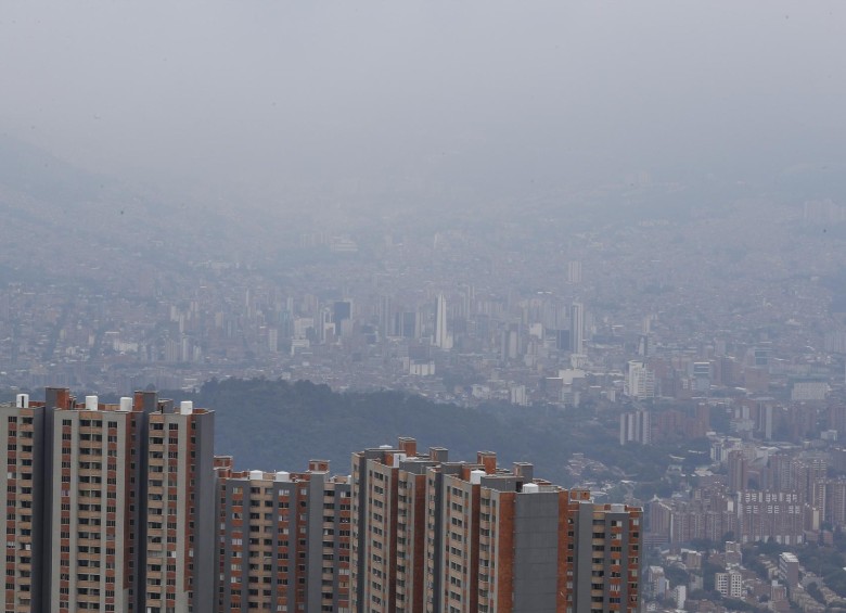 Contaminación en Medellín. Foto: Manuel Saldarriaga Quintero