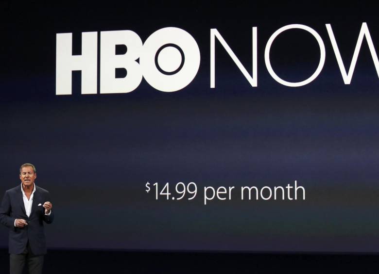 Richard Plepler presentó el servicio este lunes en medio de las novedades de Apple. FOTO Reuters