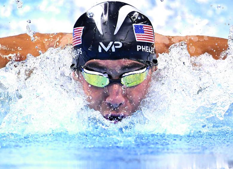 Anoche, a la hora del cierre de esta edición, Michael Phelps dirimía la posibilidad de sumar una medalla -4x100 combinados- a su palmarés olímpico. De lograrlo llegaría a 28. FOTO AFP