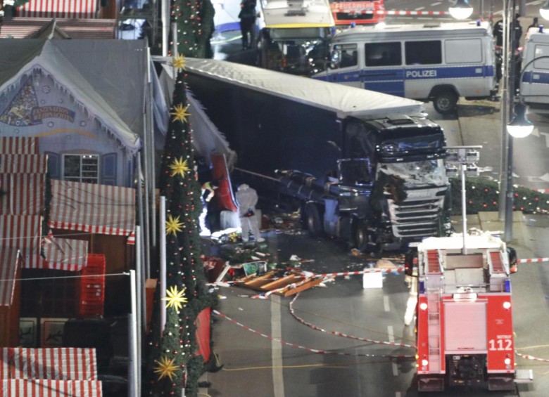 El incidente en Berlín deja hasta ahora 9 muertos y cerca de 50 heridos. FOTO Reuters