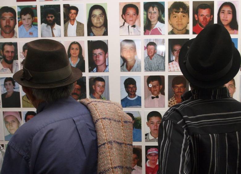 El Salón del Nunca Más, en Granada (Antioquia), es un ejercicio ciudadano para hacer memoria con las víctimas FOTO: Archivo EL COLOMBIANO